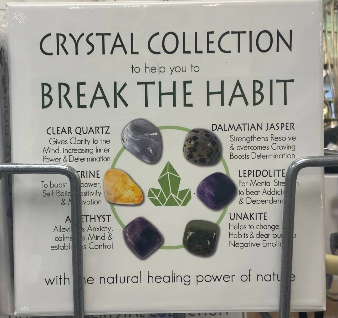 Giftworks CRYSTAL COLLECTION BREAK THE HABIT GENERAL GIFTS 3 Giftworks CRYSTAL COLLECTION BREAK THE HABIT GENERAL GIFTS