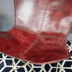 Giftworks GENERAL GIFTS RED BUTTERFLY ARMCHAIR