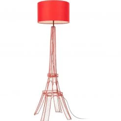 Ankorstore GENERAL GIFTS EIFFEL TOWER FLOOR LAMP RED