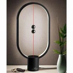 Mikamax GENERAL GIFTS HENG BALANCE LAMP – BLACK