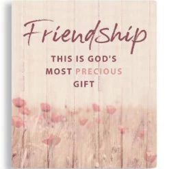 Giftworks PORCELAIN SENTIMENT PLAQUE