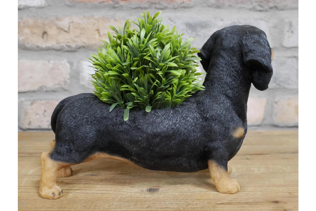 Dutch Brothers GENERAL GIFTS Dachshund Planter 5 Dutch Brothers GENERAL GIFTS Dachshund Planter