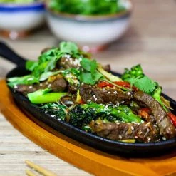 KitchenCraft World Of Flavours Oriental Iron Sizzle Platter 11 KitchenCraft World Of Flavours Oriental Iron Sizzle Platter