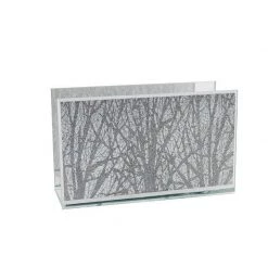 Lesser And Pavey Silver Woodland Double Tea Light Holder