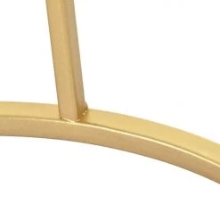 Giftworks Geometric Set Of 2 Tables Gold Side Table