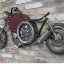Giftworks GENERAL GIFTS Vintage Motorbike Clock -Gifts For Men