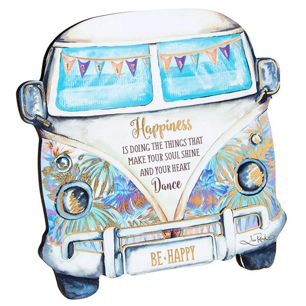 Joe Davies Kombi Shaped Large Plaque “Happiness” Be Happy GENERAL GIFTS 3 Joe Davies Kombi Shaped Large Plaque “Happiness” Be Happy GENERAL GIFTS
