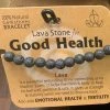 Royal County LAVA FOR GOOD HEALTH GEMSTONE BRACELET GENERAL GIFTS