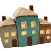 Richard Lang GENERAL GIFTS New Home Gifts 3 House Tea Light Holder