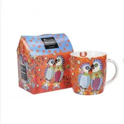 KitchenCraft Maxwell & Williams Love Hearts 370ml Fan Club Mug