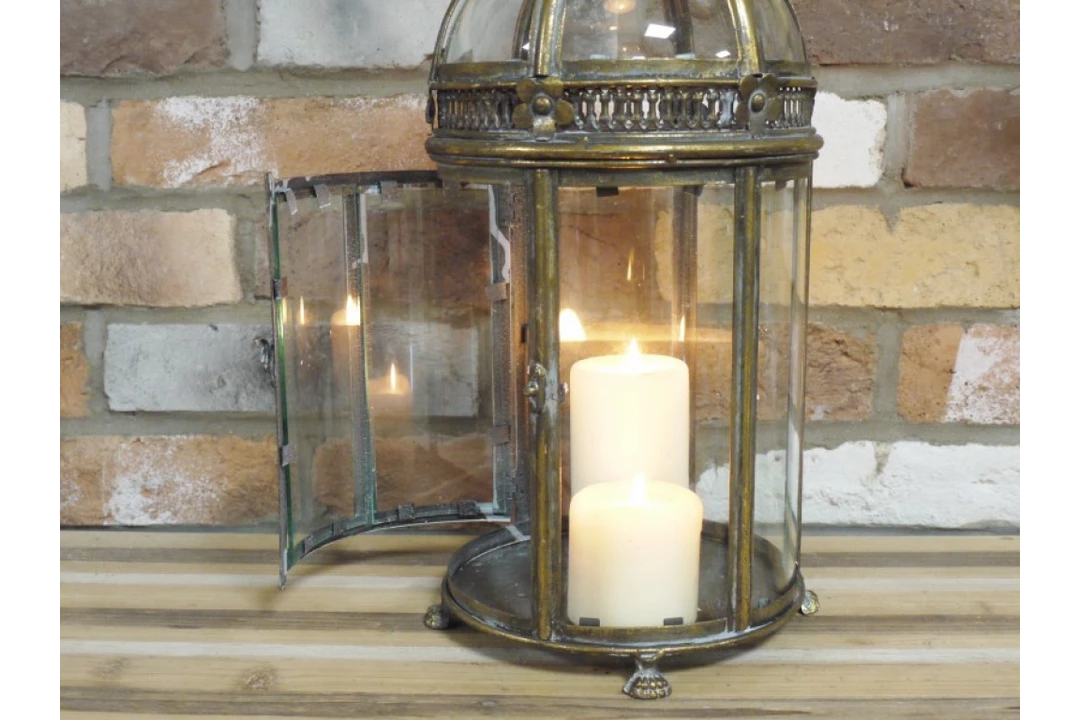 Dutch Brothers Round Gold Distressed Lantern (Pre Order For Late October) 5 Dutch Brothers Round Gold Distressed Lantern (Pre Order For Late October)