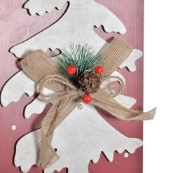 Itemint DECORATIVE LIGHT LED CHRISTMAS SLEIGH WOOD 70X9X15,5cm