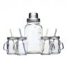 KitchenCraft BarCraft Glass Cocktail Gift Set Kit