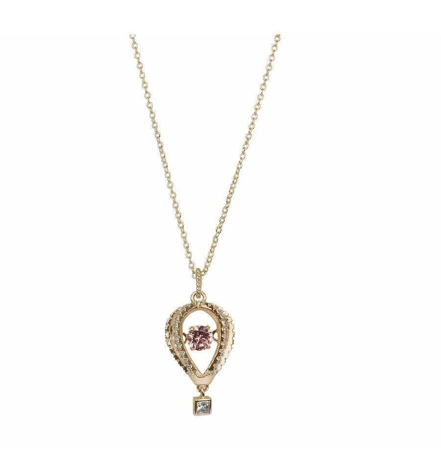Indulgence Jewellery Rose Gold CZ Balloon Necklace (INEC4102) 3 Indulgence Jewellery Rose Gold CZ Balloon Necklace (INEC4102)