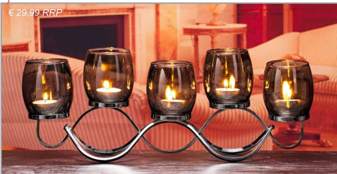 Giftworks The Grange Collection 5 Metal Candle Holder WEDDING & ANNIVERSARIES 3 Giftworks The Grange Collection 5 Metal Candle Holder WEDDING & ANNIVERSARIES