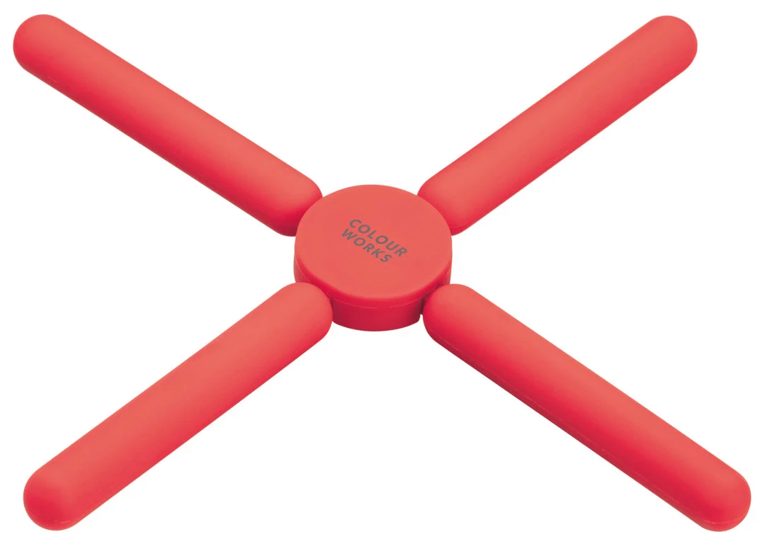 KitchenCraft Colourworks Folding Trivets (Pre Order For Late October) 6 KitchenCraft Colourworks Folding Trivets (Pre Order For Late October)