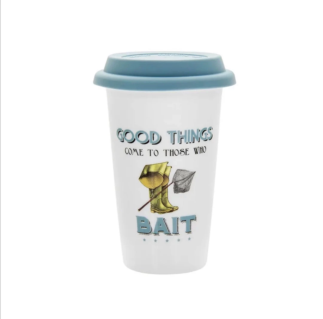 Lesser And Pavey GENERAL GIFTS Cheeky Sport Travel Mug Fishing 3 Lesser And Pavey GENERAL GIFTS Cheeky Sport Travel Mug Fishing
