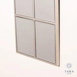 Tara Living SLIM PALLADIAN WINDOW MIRROR SOFT CHAMP 119CM
