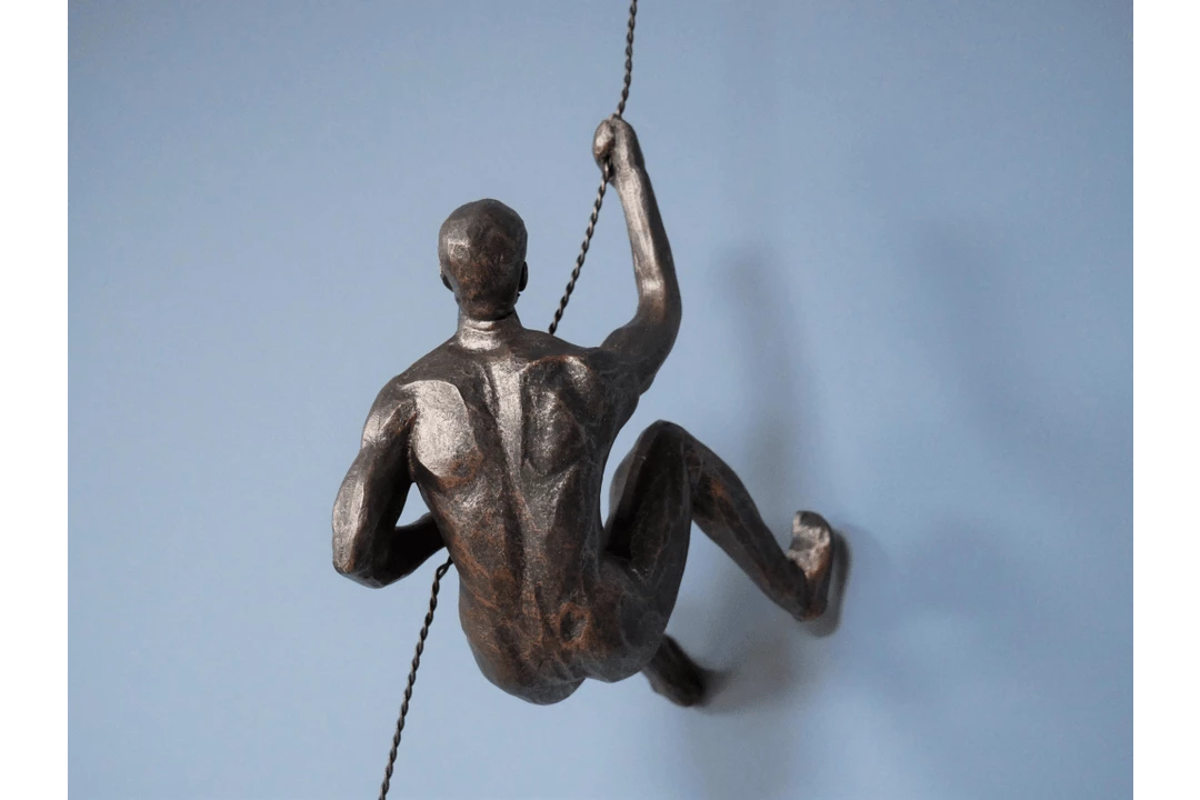 Dutch Brothers Abseiling Climber Man Figurine -Bronze GENERAL GIFTS 6 Dutch Brothers Abseiling Climber Man Figurine -Bronze GENERAL GIFTS
