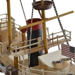 Itemint Decorative Metal Ship 35X14X28cm