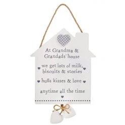 Richard Lang Grandparent House Plaque