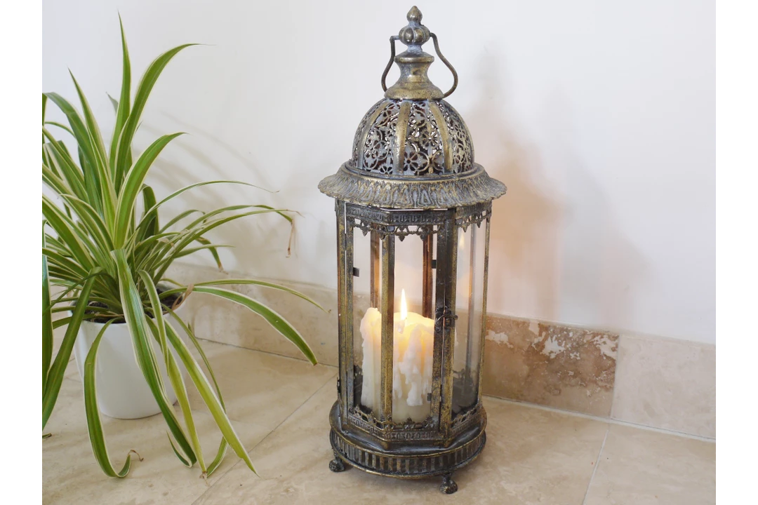 Dutch Brothers Gold Distressed Lantern (Pre Order For Late October) 6 Dutch Brothers Gold Distressed Lantern (Pre Order For Late October)