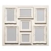 Premier Housewares Cream Contemporary 7 Photo Collage Frames