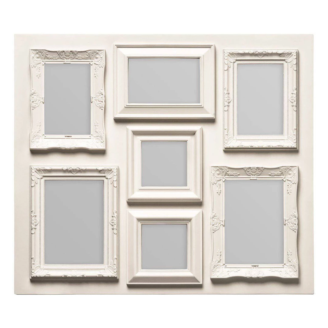 Premier Housewares Cream Contemporary 7 Photo Collage Frames 3 Premier Housewares Cream Contemporary 7 Photo Collage Frames