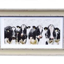 Giftworks Irish Gifts Cow Panorama Framed Print