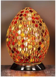 Kirkwood Group The Grange Collection Coloured Mosaic Egg Lamp (AL6) 3 Kirkwood Group The Grange Collection Coloured Mosaic Egg Lamp (AL6)