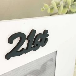 Giftworks Birthday 3D Text Signature Photo Frame GENERAL GIFTS 15 Giftworks Birthday 3D Text Signature Photo Frame GENERAL GIFTS