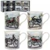 Lesser And Pavey Set Of 4 Assorted Classic Motorbike Mugs GENERAL GIFTS