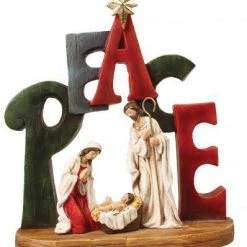 Giftworks Holy Family Christmas Nativity Scene