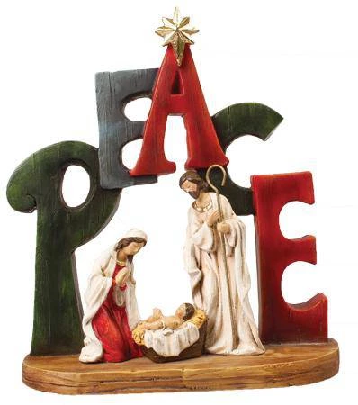 Giftworks Holy Family Christmas Nativity Scene 3 Giftworks Holy Family Christmas Nativity Scene