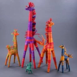 Giftworks Raffia Giraffe Small 63cm GENERAL GIFTS
