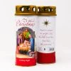 CBC CHRISTMAS SHOP Christmas Blessings Candle With A Prayer Windproof Cap