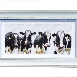 Giftworks Irish Gifts Cow Panorama Framed Print