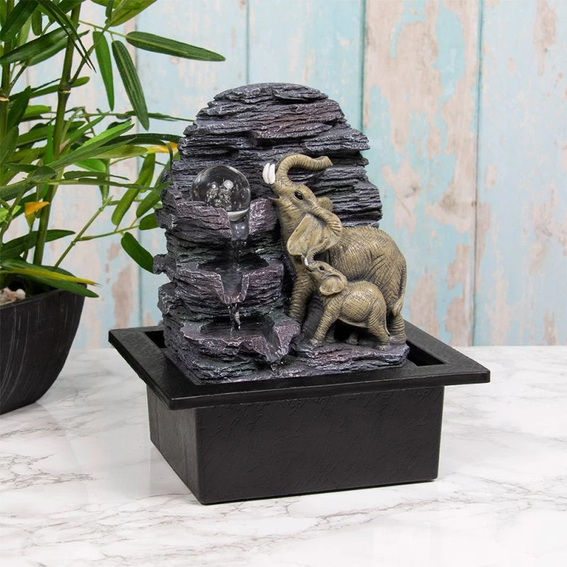 Lesser And Pavey GENERAL GIFTS Indoor Zen Elephant Water Feature 3 Lesser And Pavey GENERAL GIFTS Indoor Zen Elephant Water Feature