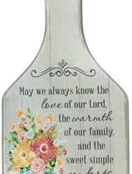 CBC GENERAL GIFTS May We Always Know The Love Of Our Lord, Glass Cutting Board