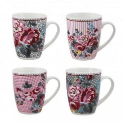 Premier Housewares GENERAL GIFTS Set Of 4 Pippa Mugs Gifts Set