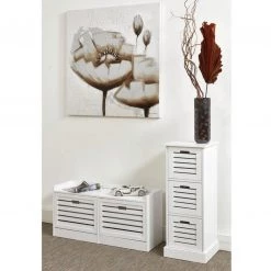 Ankorstore GENERAL GIFTS STORAGE CABINET - WILLOW WHITE