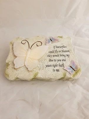 WGP Grave Solar Stone With Butterflies 3 WGP Grave Solar Stone With Butterflies