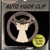Giftworks Luminous Guardian Angel Visor Clip