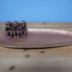 Dutch Brothers Housewarming Gifts Monkey Leaf Dish GENERAL GIFTS
