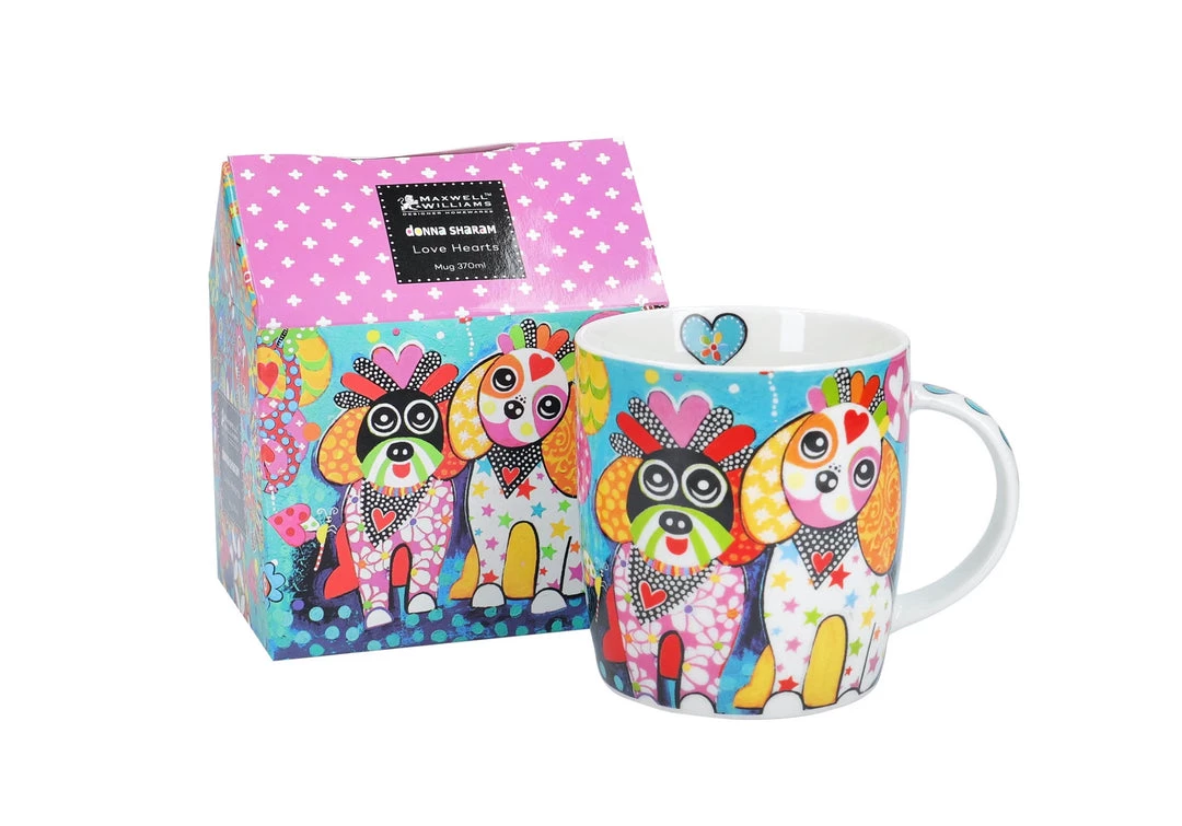 KitchenCraft GENERAL GIFTS Maxwell & Williams Love Hearts 370ml Oodles Of Love Mug Gift 3 KitchenCraft GENERAL GIFTS Maxwell & Williams Love Hearts 370ml Oodles Of Love Mug Gift