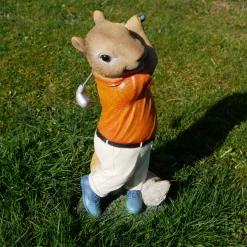 Giftworks Squirrel Golfer