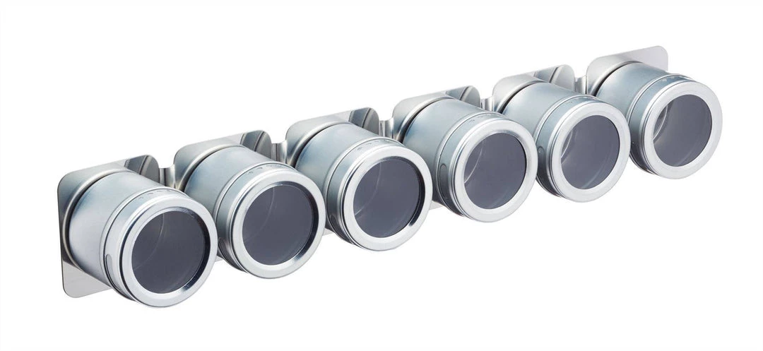 KitchenCraft MasterClass 6 Jar Magnetic Spice Rack GENERAL GIFTS 5 KitchenCraft MasterClass 6 Jar Magnetic Spice Rack GENERAL GIFTS