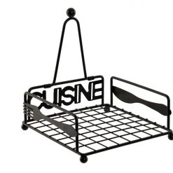 ITEM GENERAL GIFTS NAPKIN HOLDER CHROMED METAL 18X18X7 CUISINE MATTE 8 ITEM GENERAL GIFTS NAPKIN HOLDER CHROMED METAL 18X18X7 CUISINE MATTE