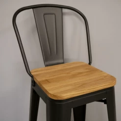 Giftworks GENERAL GIFTS Modern Industrial Bar Stools