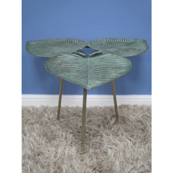 Dutch Brothers Gilded Triple Ginkgo Leaf Side Table (Pre Order For Late October) GENERAL GIFTS 13 Dutch Brothers Gilded Triple Ginkgo Leaf Side Table (Pre Order For Late October) GENERAL GIFTS